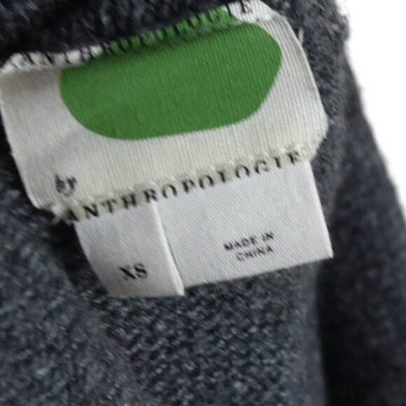 Anthropologie Sonoran Cowl Neck Sweater Dress Grey XS Long Sleeve Minimalist - Picture 6 of 7